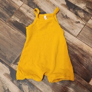 Millk Yellow Romper 4t